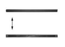 sierlijst, portier, 4/5 drs, 53mm, voor, links VW Vento, 1992-19