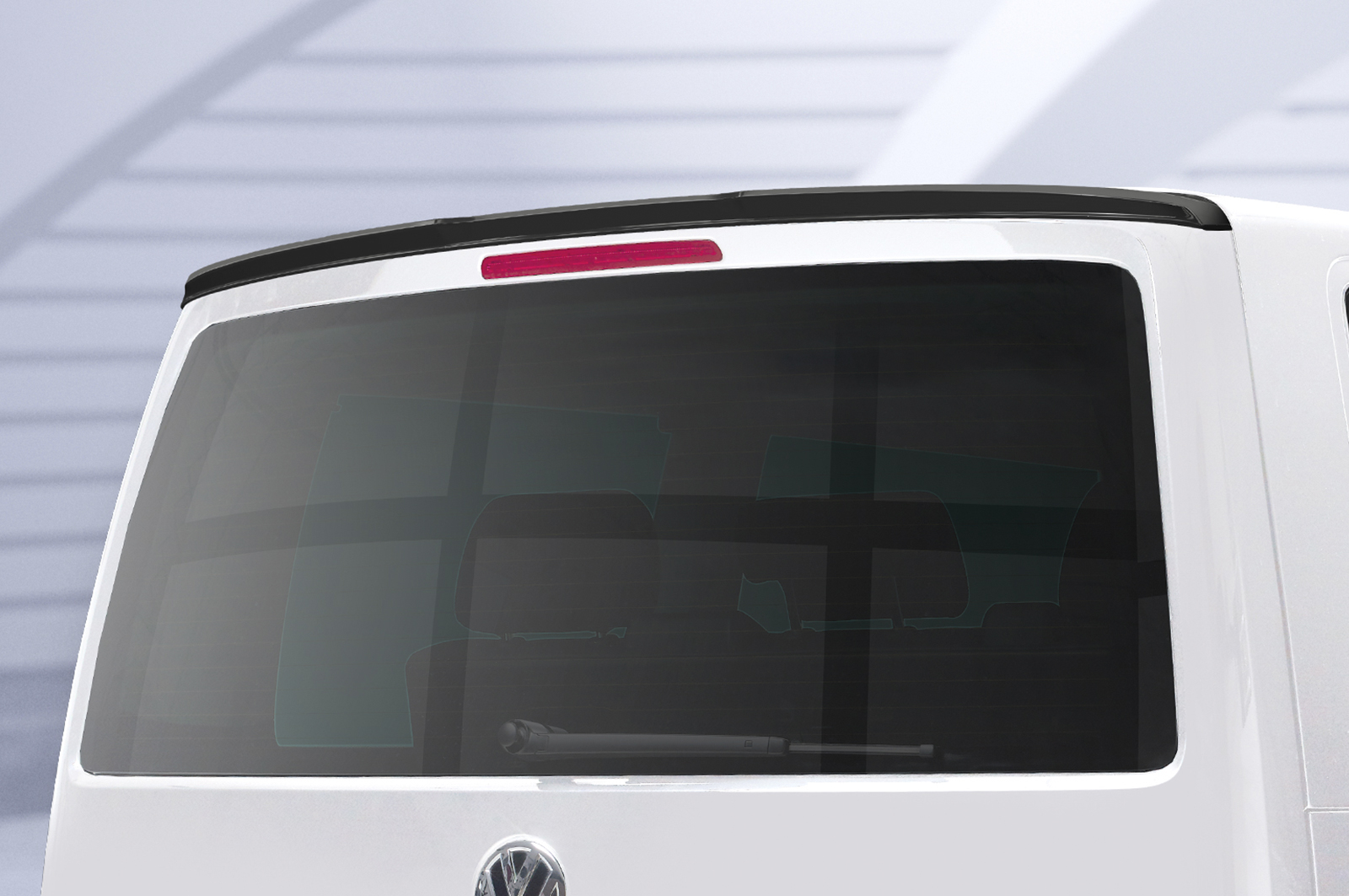 Spoiler Volkswagen Transporter T6 / T6.1 CSR Glans Zwart