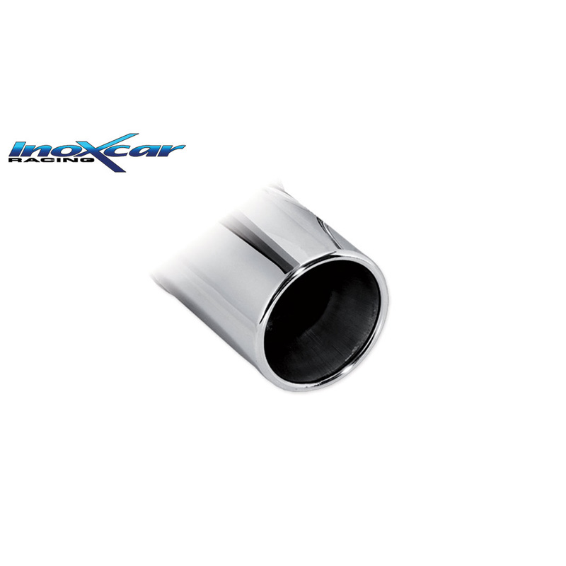 100% RVS Sportuitlaat  Mini One R56 1.6 75pk 2010-2011 1x80mm