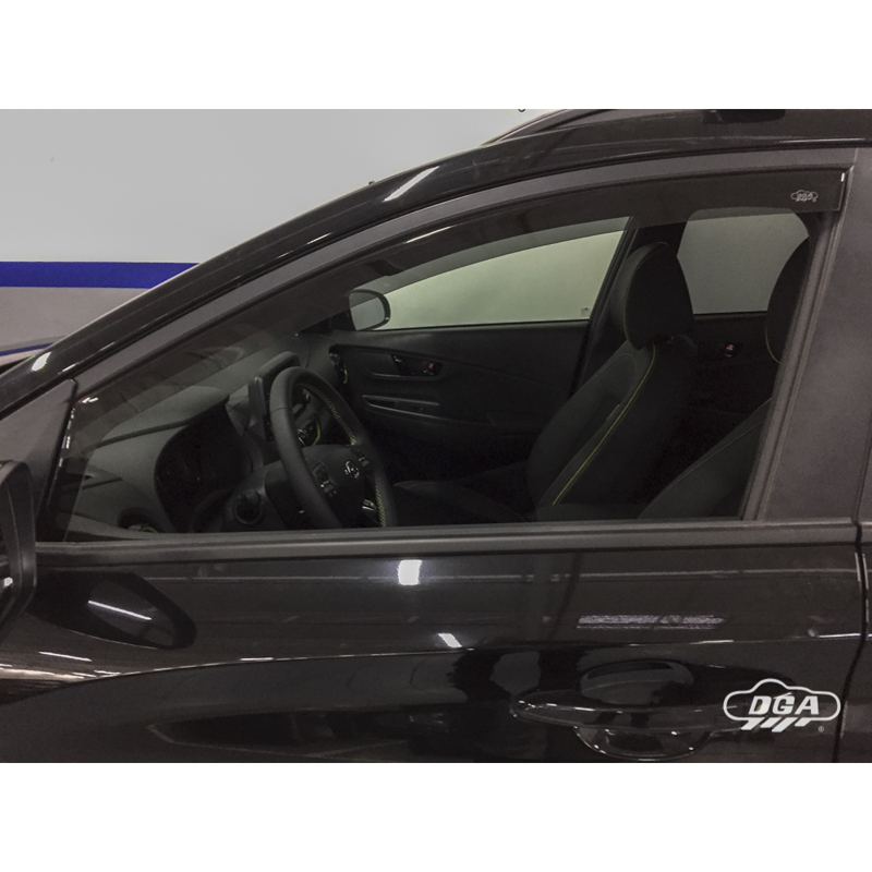 DGA Zijwindschermen  Hyundai Kona 2017-2023 (2-delig)