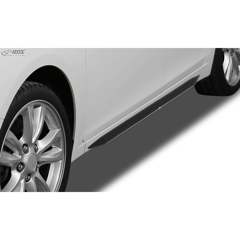 Sideskirts 'Slim'  Audi A8 D2 1994-2003 (ABS zwart glanzend)