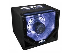 Crunch GTO8BP subwoofer in kist 400 watt