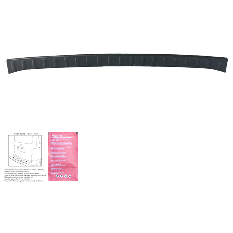 Achterbumper beschermlijst  Mercedes Sprinter W907 2018- - Matzwart