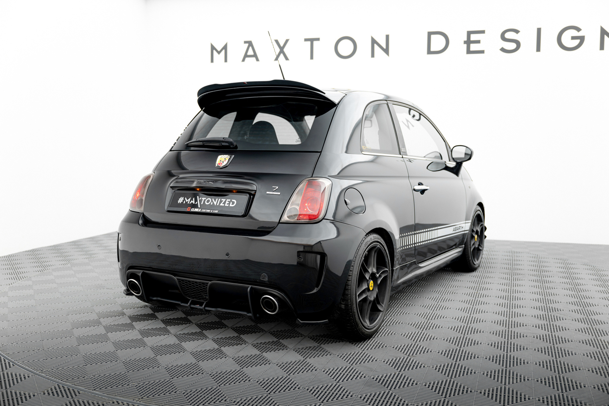 Street Pro Achter Diffuser Abarth 500 MK1 Maxton