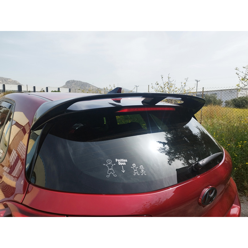 Motordrome Dakspoiler  Hyundai i30 III Hatchback (PDE) 2016- incl. N-Line (PU)