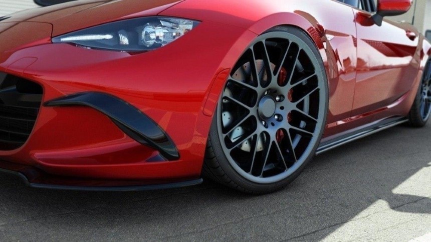 Canards Mazda MX-5 IV Maxton Design glans zwart