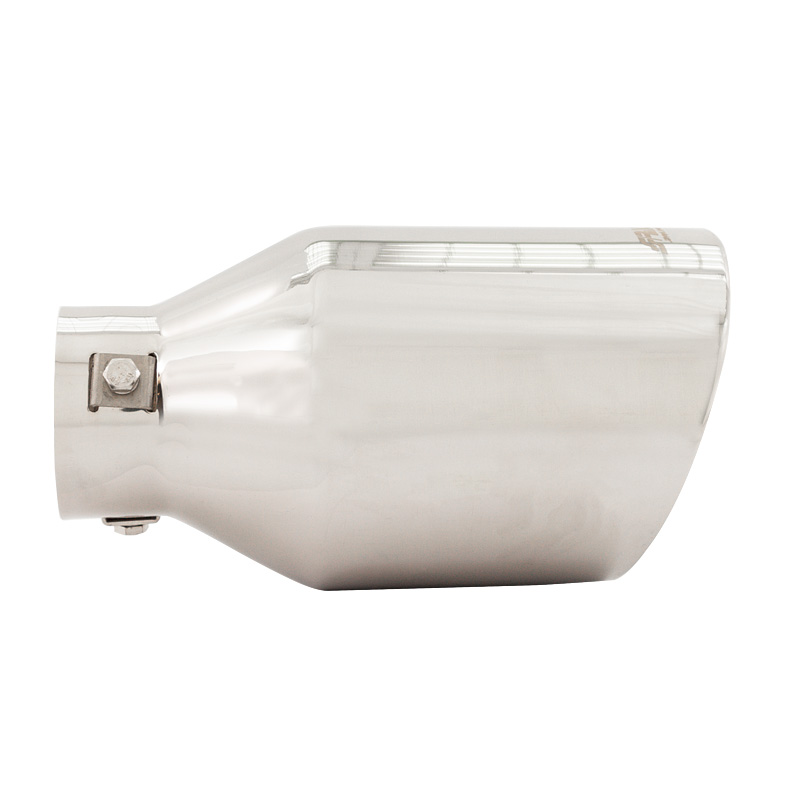 Simoni Racing Uitlaatsierstuk Rond/Schuin RVS - Ø114xL210mm - Montage ->60mm