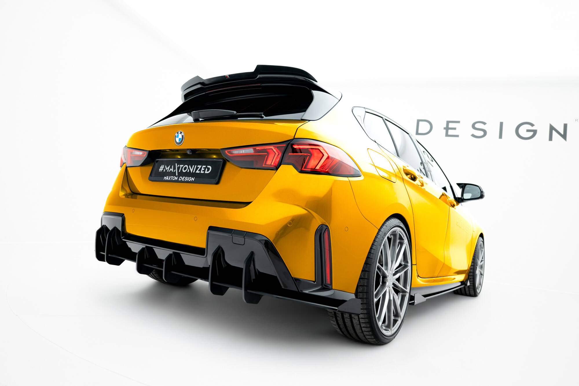 Street Pro Achter Diffuser + Flaps BMW 1 M-Pack F70 Maxton