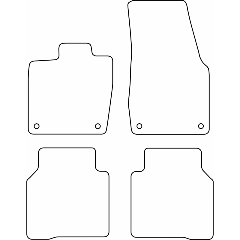 Automatten  Volkswagen ID.7 2023- incl. Tourer