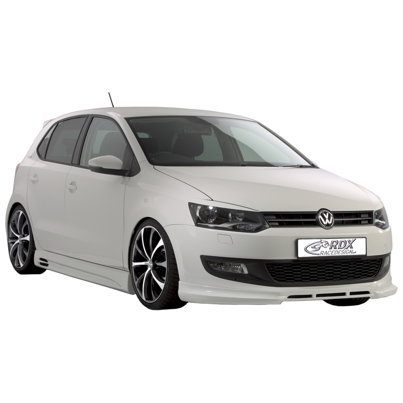 Voorspoiler  Volkswagen Polo 6R (excl. GTi) 2009- (PU)