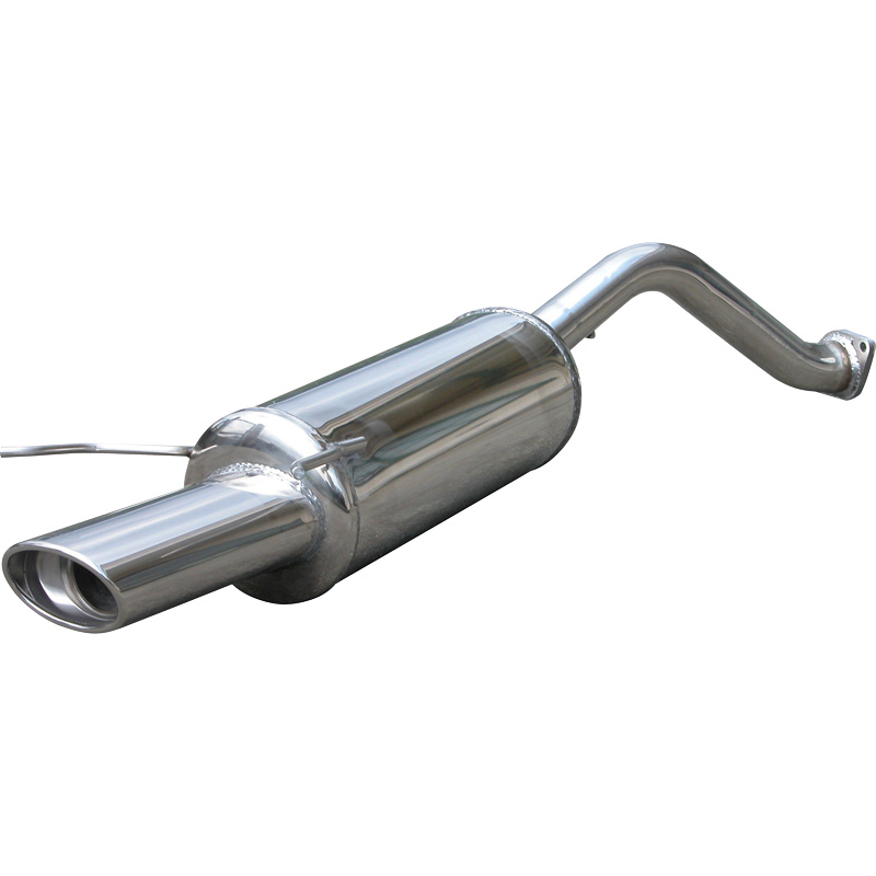 100% RVS Sportuitlaat  MG ZR 105 (103pk) 2001- 120x80mm