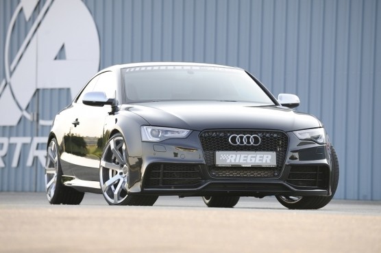 Voorbumper Audi A5 B8/B81 SRA+PDC Rieger 11-