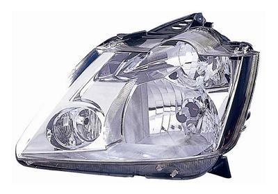 koplamp, H1+H7, links Renault Modus, 2004-2008
