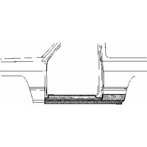 Dorpel links SJ 410/413. 82-86 ALLEEN 2 DEURS