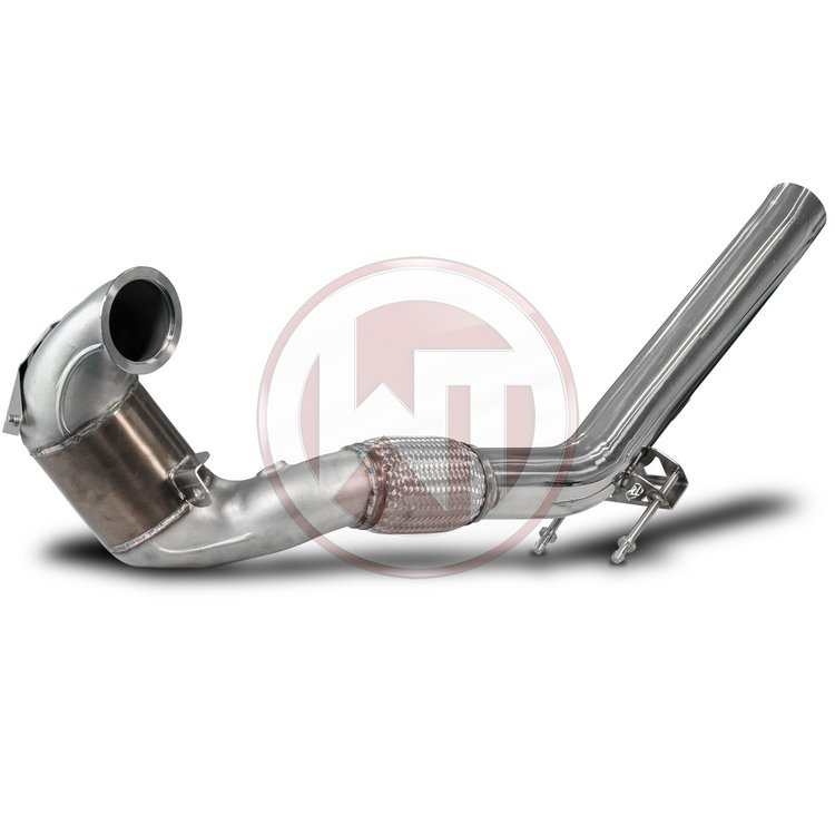 VW Golf VII GTI 2.0 TSI 220PK - 230PK met roetfilter/GPF Wagner Downpipe met sportkat. 200CPI
