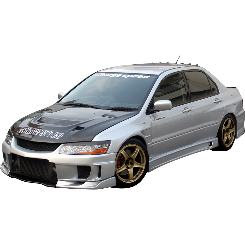 Chargespeed Sideskirts  Mitsubishi Lancer EVO 7/8/9 CT9A (FRP)