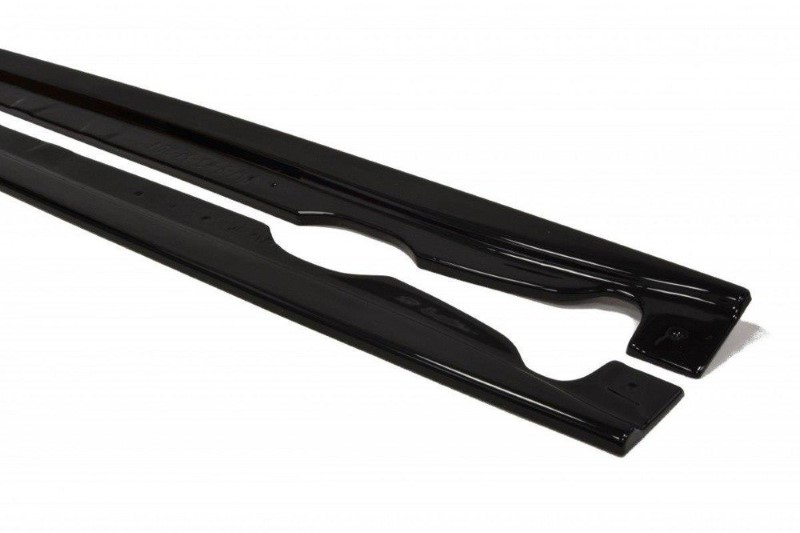 Zijskirts Diffusers BMW M3 E92 / E93 Glanzend Zwart