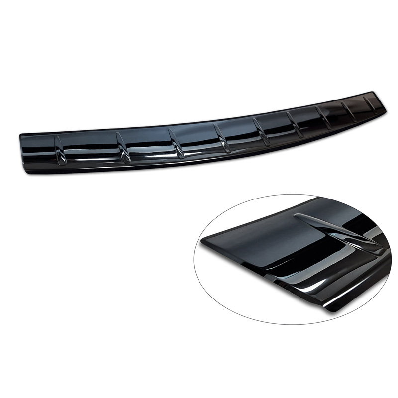 Zwart-Chroom RVS Achterbumperprotector  Volkswagen Passat Variant (CJ5) 2023- 'Ribs'