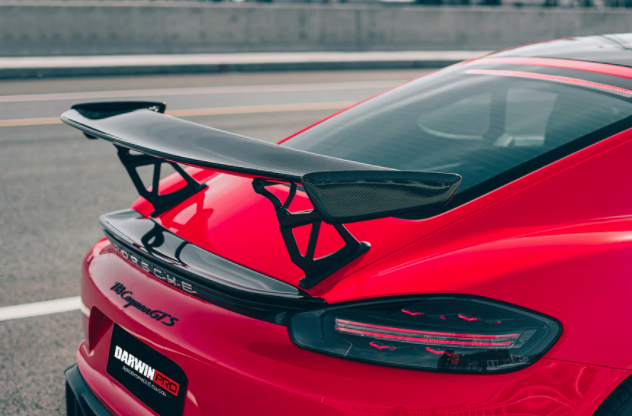 Porsche 718 Cayman/Boxster BKSS Style Carbon Fiber Spoiler 2017-2020