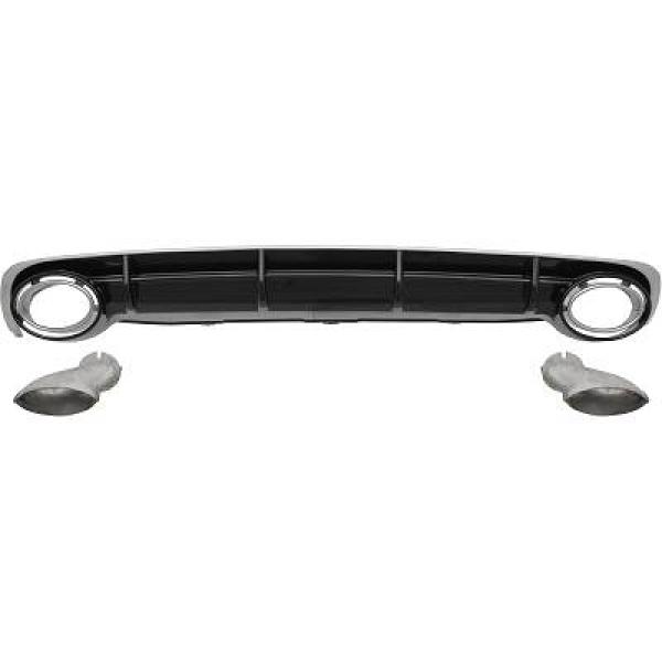 Bumper Achterdiffusor Audi A6 4G RS Look incl. Sierstukken