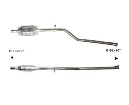 Peugeot PARTNER 1.9D 1868 cc 51 Kw / 69 cv DW8B (WJY) Magnaflow