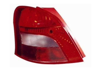 achterlicht, incl fittingdeel, links Toyota Yaris, 2006-2009, P9