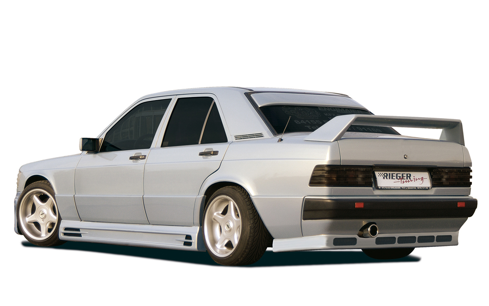 Achterspoiler Mercedes w201 Rieger