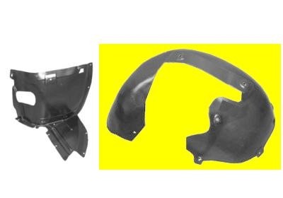 binnenscherm, plastic, achterste deel, rechts Audi A3, 2008-2012