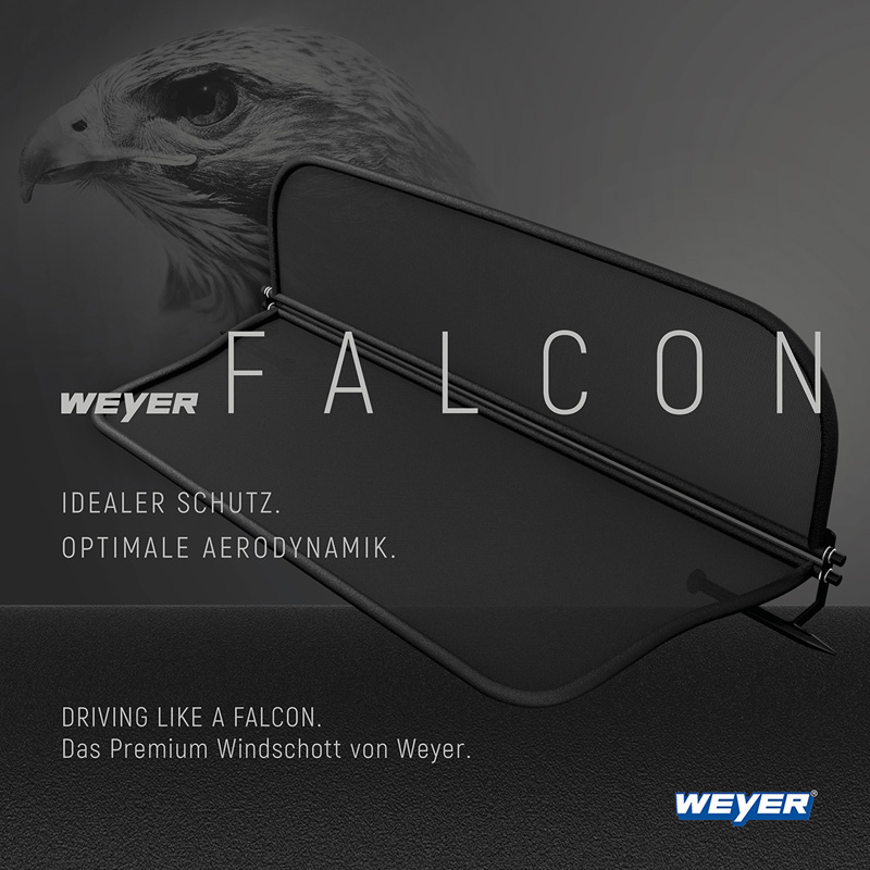 Weyer Falcon Premium Windschot  Audi A3 8P Cabrio 2014-