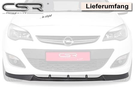 Voorspoiler Opel Astra J