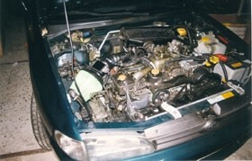 GREEN kit Subaru Impreza I (1992-2000) 2.0 GT turbo 4WD 155
