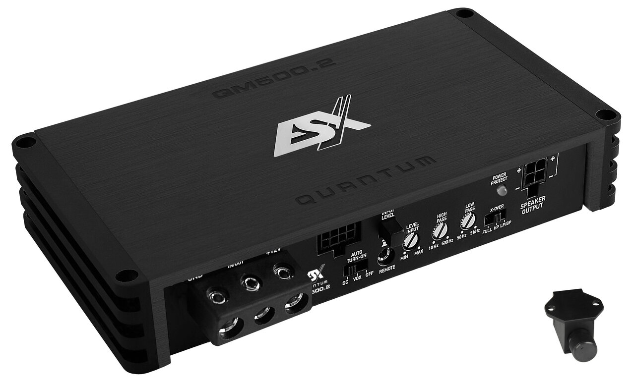 ESX Quantum 2-kanaals mini versterker QM500.2