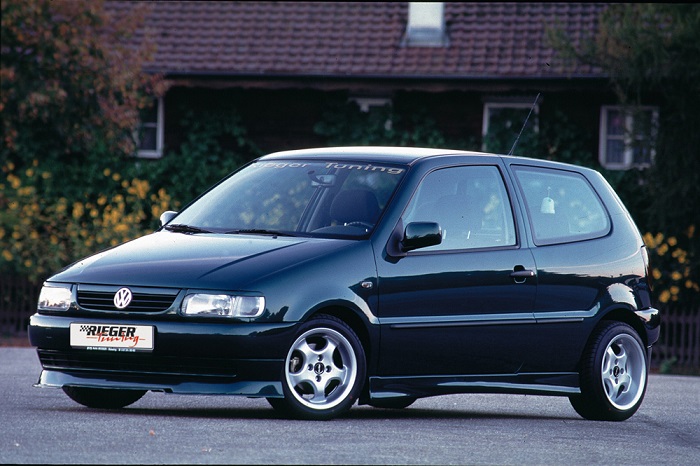 Zijskirts passend voor VW Polo 6N 4 Deurs Rieger