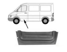 deurbodem, rechts Mercedes Sprinter, 1995-2006