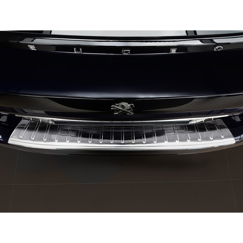 RVS Achterbumperprotector  Peugeot 508 II SW 2019- 'Ribs'