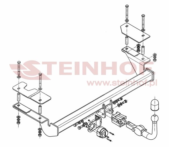 Trekhaak Opel Astra III (H) 3/5D 03/2004-2014