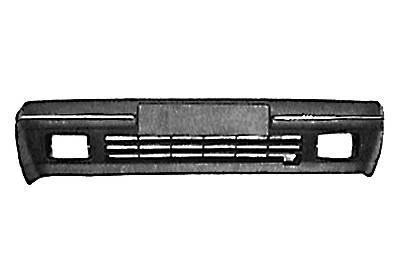voorbumper, zwart, met mistlampgaten,-05/1992 Renault R19, 1988-