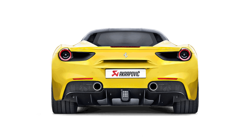 Akrapovic Ferrari 488 Gtb/488 Spider Decat Link Pipe