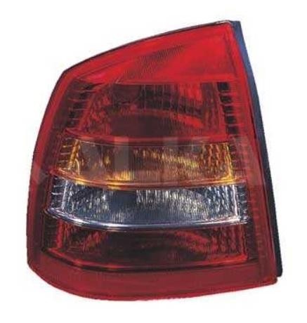 achterlicht, 3/5 drs, zonder fittingdeel, smoke, rechts, 06/2002