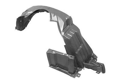 binnenscherm, plastic, Diesel, voor, rechts Citroen C1, 2005-201