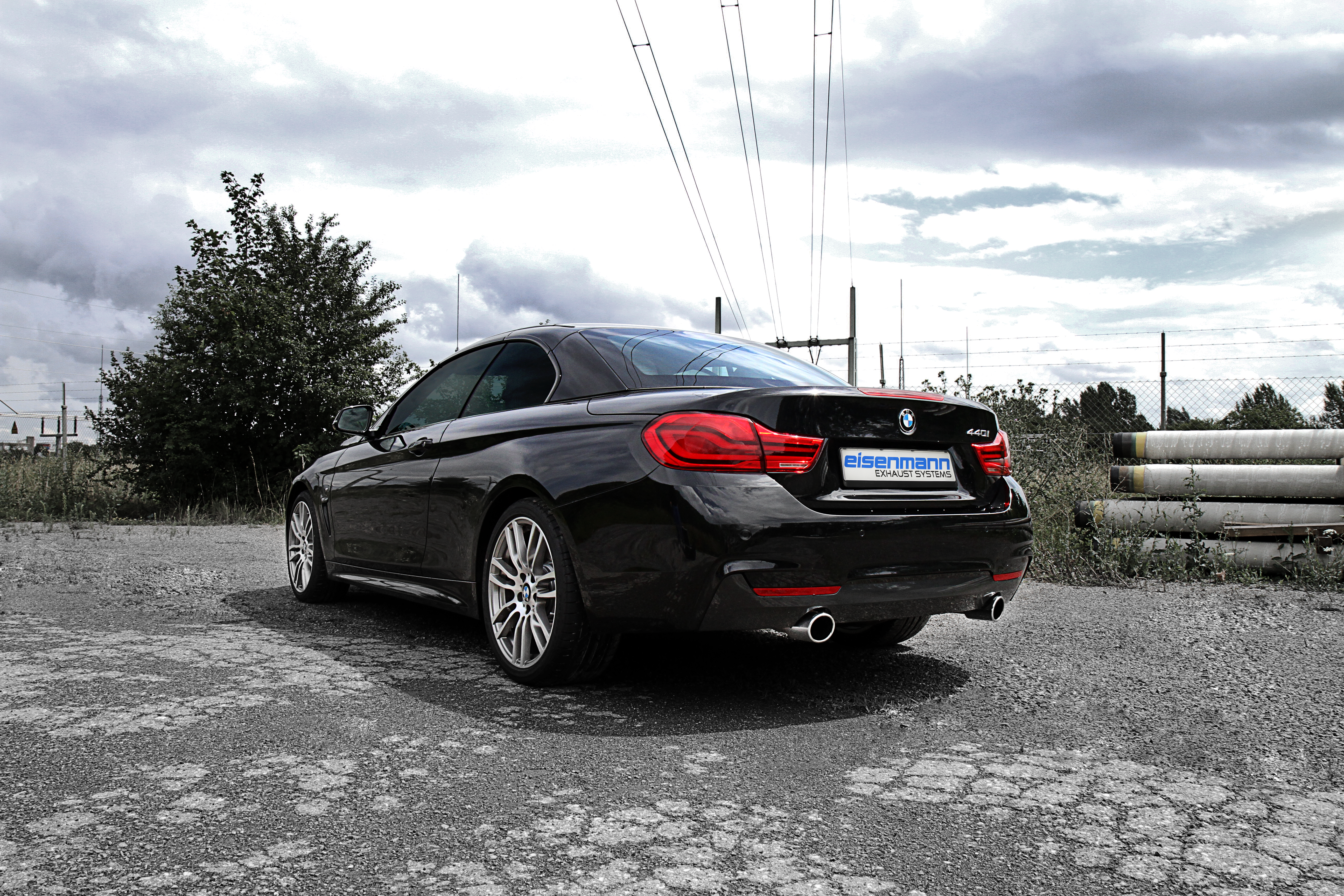 Rear Muffler BMW 3 Series Sedan Exhaust Systems