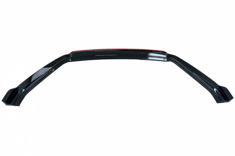 Voorspoiler VW Golf 7.5 Facelift (2017-2020) Piano Zwart/Rood