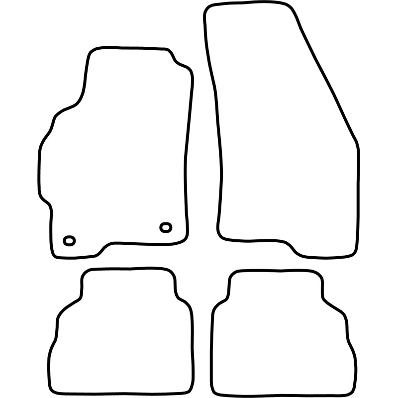 Automatten Velours  Ford Mondeo 1993-2000