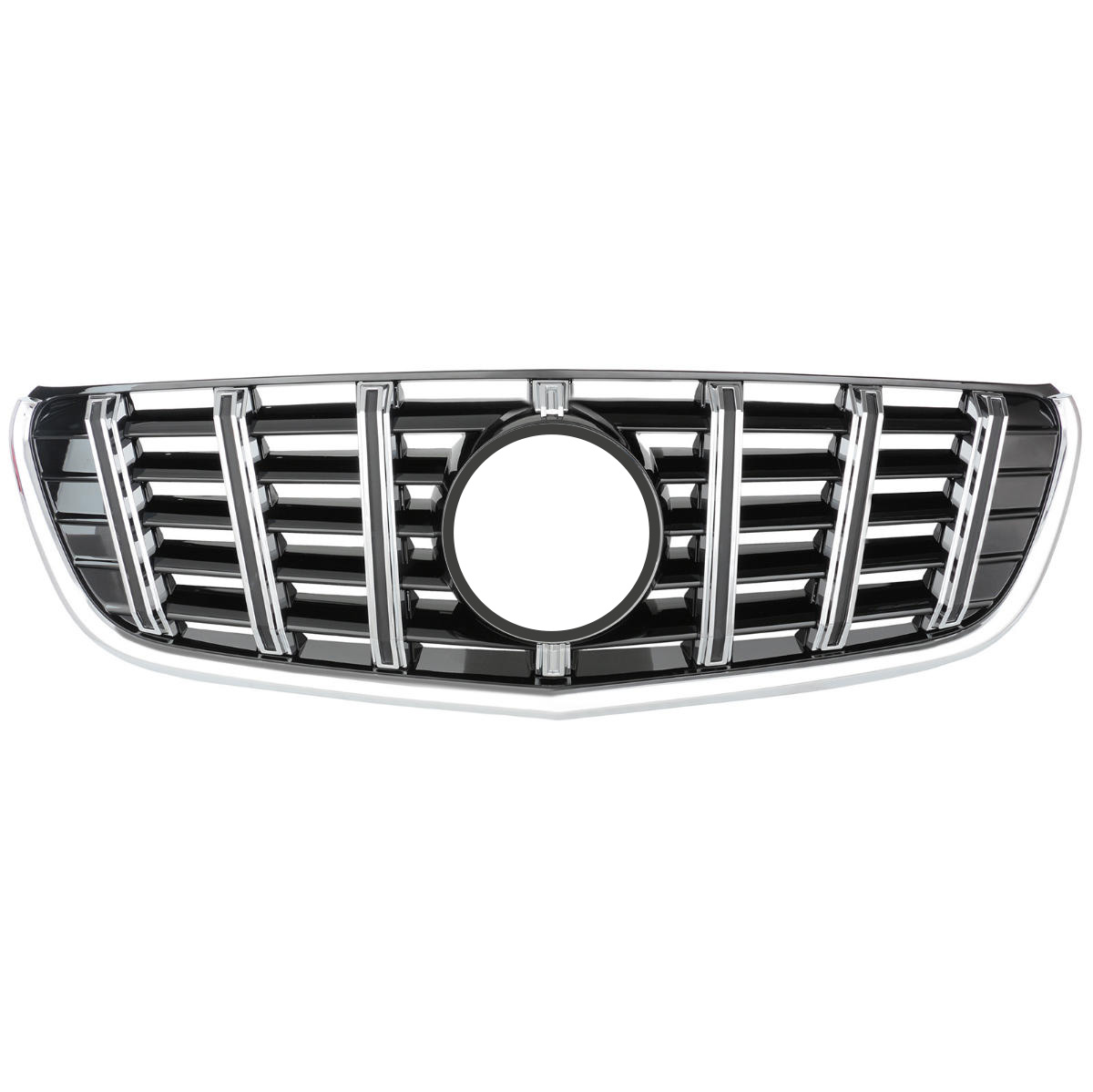 Grill Mercedes V-Class W447 Vito (2014-..) GT Look Zwart/Chroom