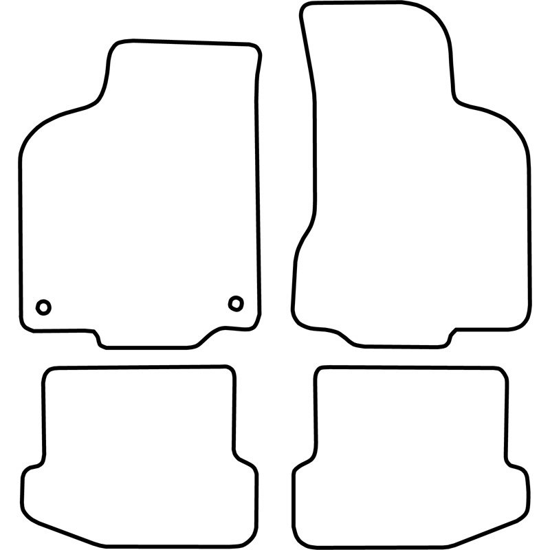 Automatten Velours  Seat Ibiza 1999-2002