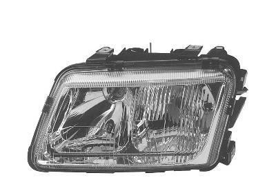koplamp, H7+H1, links,-09/2000 Audi A3, 1996-2003