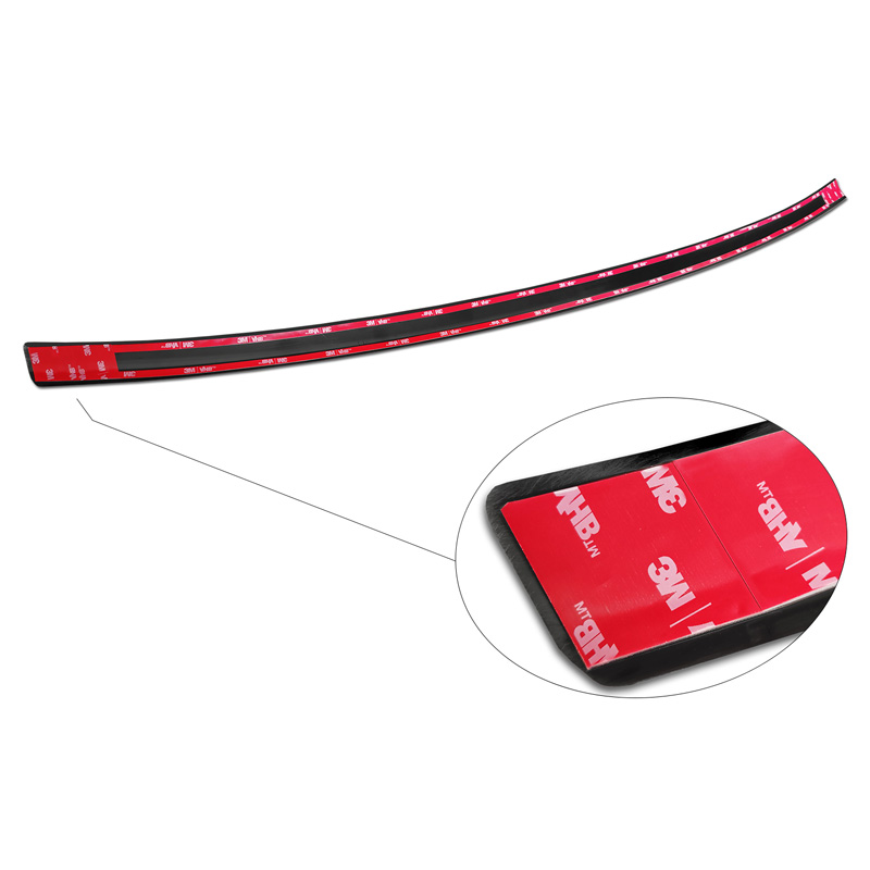 Zwart RVS Achterbumperprotector  Audi Q2 Facelift 2020-