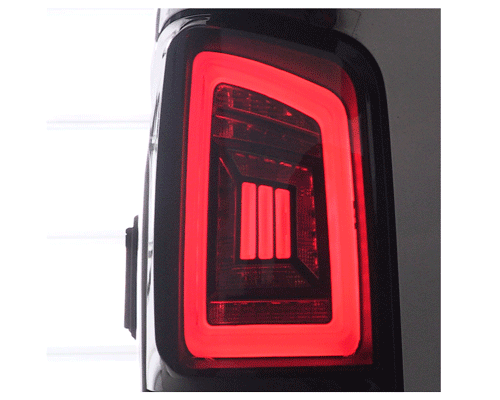 Achterlichten VW Transporter T5 03-09 / T5 GP 09-14 LED Tube Achterdeuren