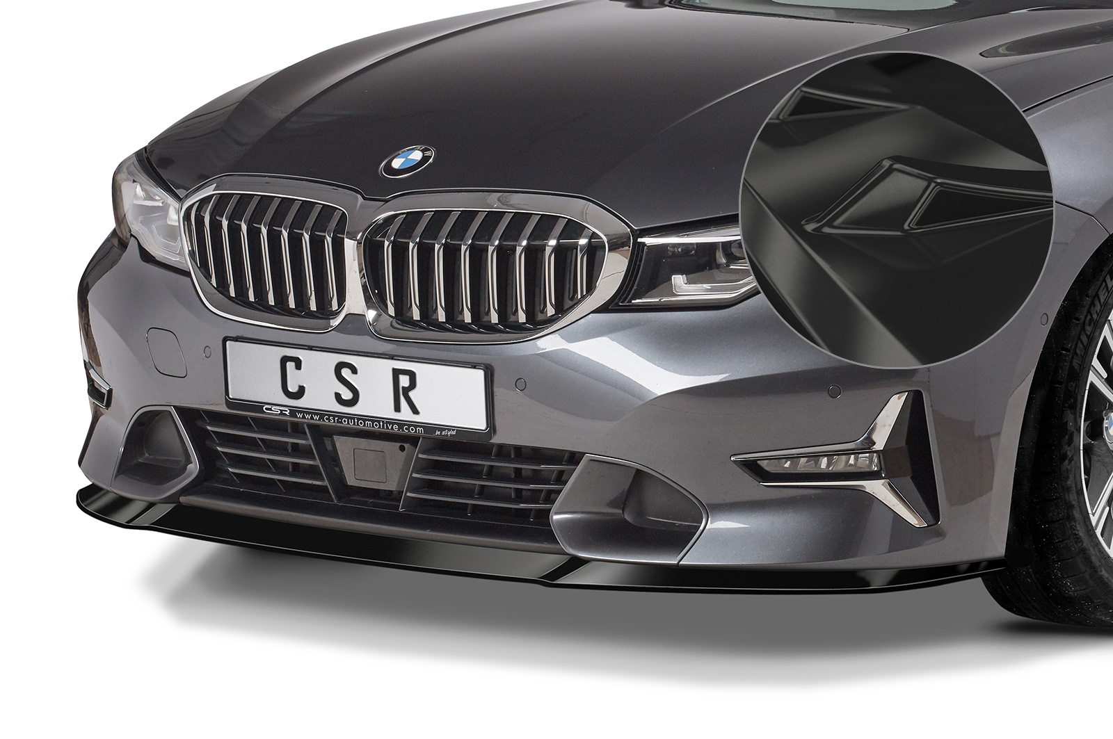 Voorspoiler BMW 3er (G20/G21) Limousine en Touring CSR