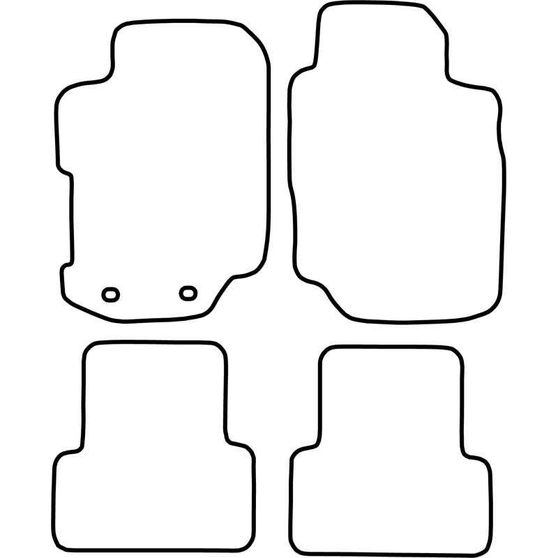 Automatten  Ford Escort 1995-1997